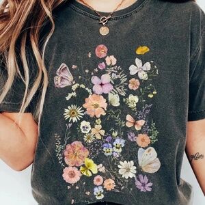 Wildflowers Floral T-Shirt